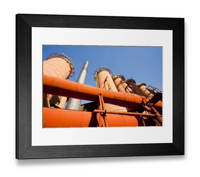 Framed Print : USA, Alabama, Birmingham. Sloss Furnaces National Historic Landmark, late 19th to Framed Print : USA, Alabama, Birmingham. Sloss Furnaces National Historic Landmark, late 19th to