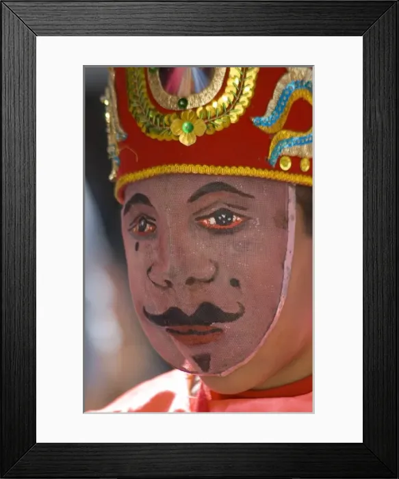 Framed Print : Masked dancer at annual Festival of El Senor de las Soledad, Huaraz, Peru Framed Print : Masked dancer at annual Festival of El Senor de las Soledad, Huaraz, Peru