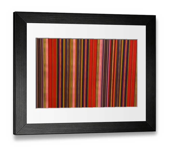 Framed Print : Peru, Colorful fabric