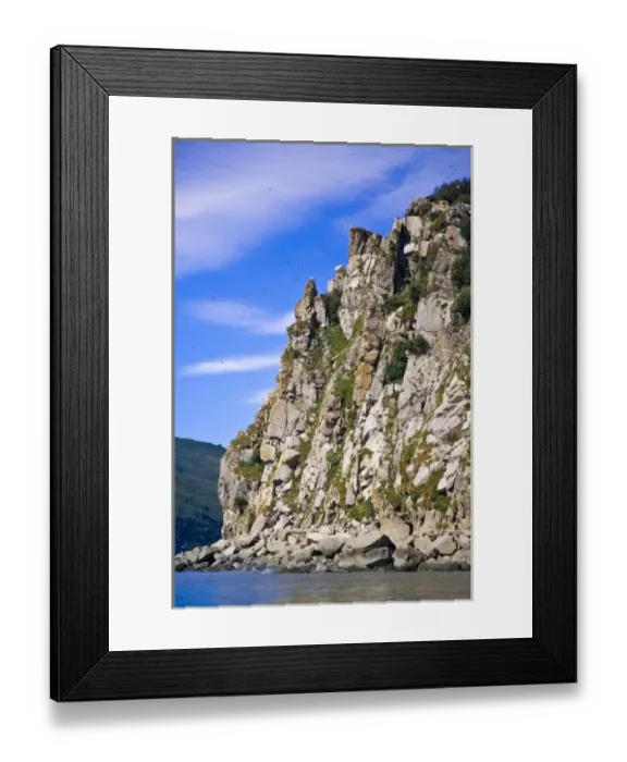 Framed Print : USA. Alaska. Bird Island in Lake Clark NP Framed Print : USA. Alaska. Bird Island in Lake Clark NP