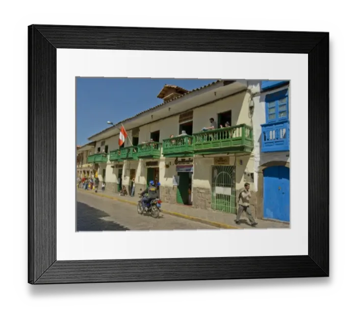 Framed Print : Plaza de Armas, the heart of Cuzco, Peru Framed Print : Plaza de Armas, the heart of Cuzco, Peru