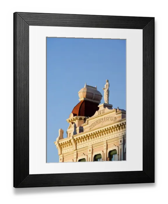 Framed Print : USA, Alabama, Montgomery. Detail of building on Commerce Street Framed Print : USA, Alabama, Montgomery. Detail of building on Commerce Street