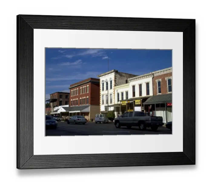 Framed Print : Downtown Selma, Alabama, USA Framed Print : Downtown Selma, Alabama, USA