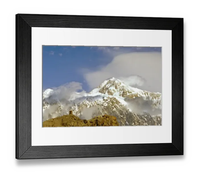 Framed Print : A privy moment on Mt. McKinley Framed Print : A privy moment on Mt. McKinley