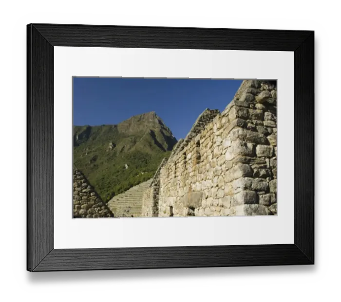 Framed Print : Machu Picchu, ruins of Inca city, Peru Framed Print : Machu Picchu, ruins of Inca city, Peru