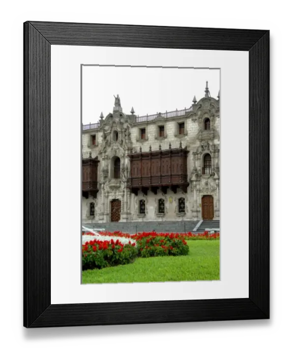 Framed Print : South America, Peru