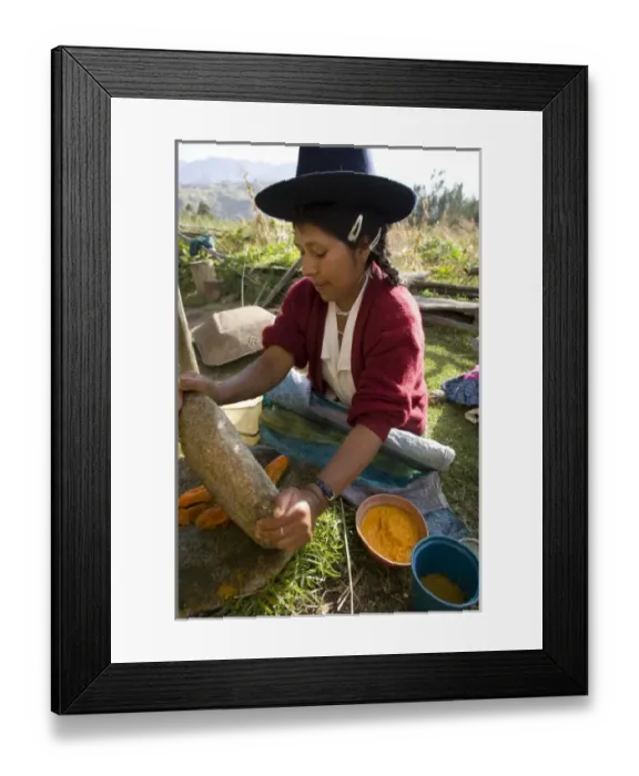 Framed Print : South America, Peru