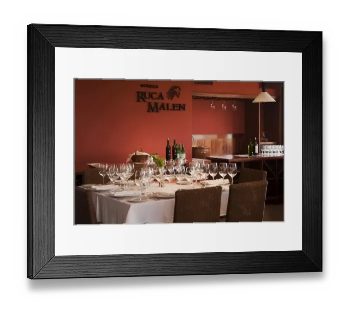 Framed Print : South America, Argentina, Mendoza. Inside restaurant at Ruca Malen Winery Framed Print : South America, Argentina, Mendoza. Inside restaurant at Ruca Malen Winery