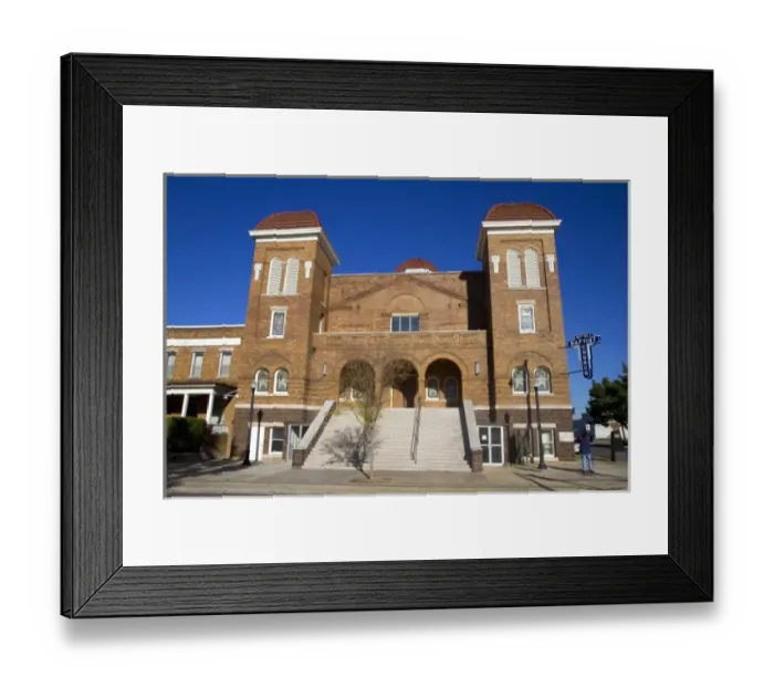 Framed Print : The 16th Street Baptist Church located in Birmingham, Alabama, USA Framed Print : The 16th Street Baptist Church located in Birmingham, Alabama, USA