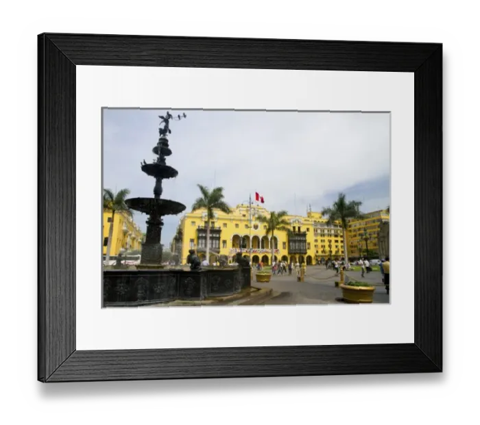 Framed Print : South America, Peru