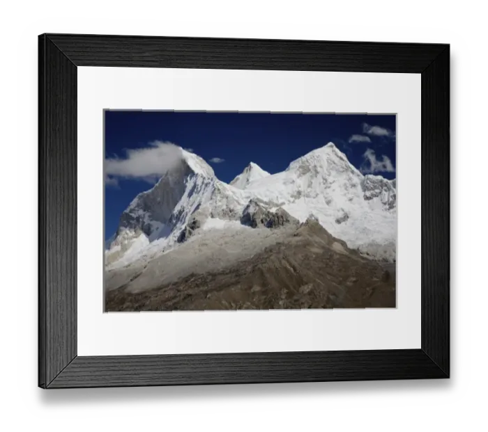 Framed Print : Mountain Range, Cordillera Blanca, Peru Framed Print : Mountain Range, Cordillera Blanca, Peru