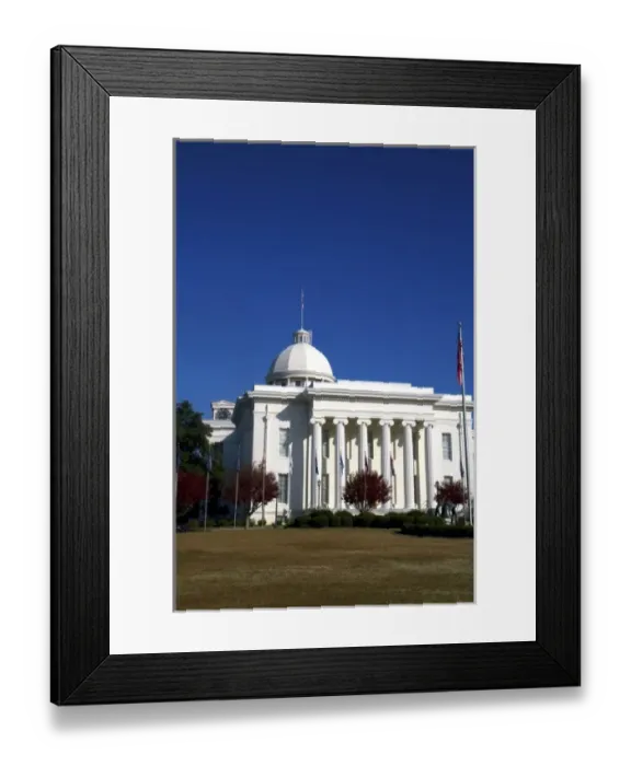 Framed Print : The Alabama State Capitol Building located on Goat Hill in Montgomery, Alabama, USA Framed Print : The Alabama State Capitol Building located on Goat Hill in Montgomery, Alabama, USA