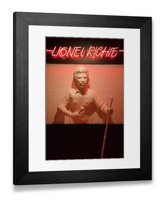 Framed Print : USA, Alabama, Tuscumbia. Alabama Music Hall of Fame, statue of Lionel Ritchie