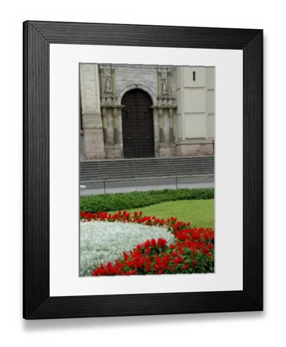Framed Print : South America, Peru, Lima. Historical Plaza de Armas (aka Plaza Mayor). Lima Cathedral Framed Print : South America, Peru, Lima. Historical Plaza de Armas (aka Plaza Mayor). Lima Cathedral