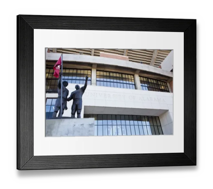 Framed Print : USA, Alabama, Tuscaloosa. University of Alabama, Bryant-Denny Stadium, home of