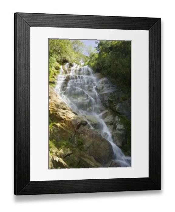 Framed Print : Winaywayna Falls (also called Huinay Huayna), Inca Trail to Machu Picchu, Peru Framed Print : Winaywayna Falls (also called Huinay Huayna), Inca Trail to Machu Picchu, Peru