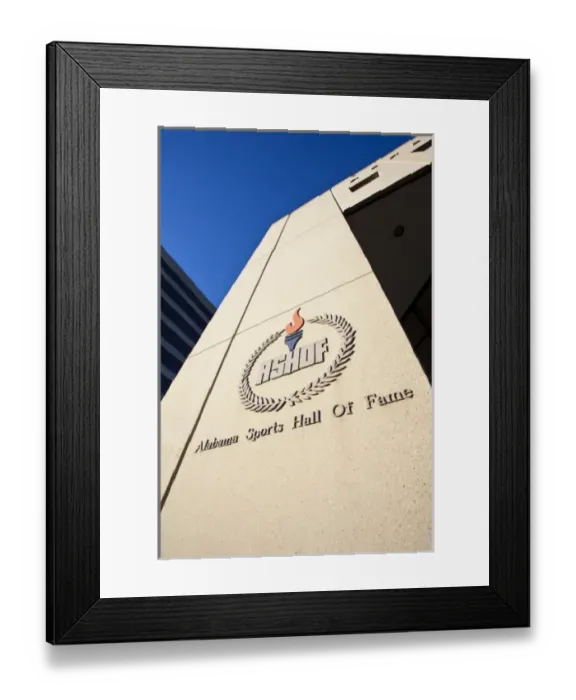 Framed Print : USA, Alabama, Birmingham. Alabama Sports Hall of Fame Framed Print : USA, Alabama, Birmingham. Alabama Sports Hall of Fame