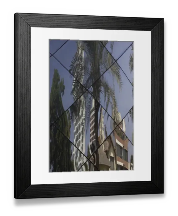 Framed Print : Contemporary architecture in Miraflores neighborhood, Lima, Peru Framed Print : Contemporary architecture in Miraflores neighborhood, Lima, Peru