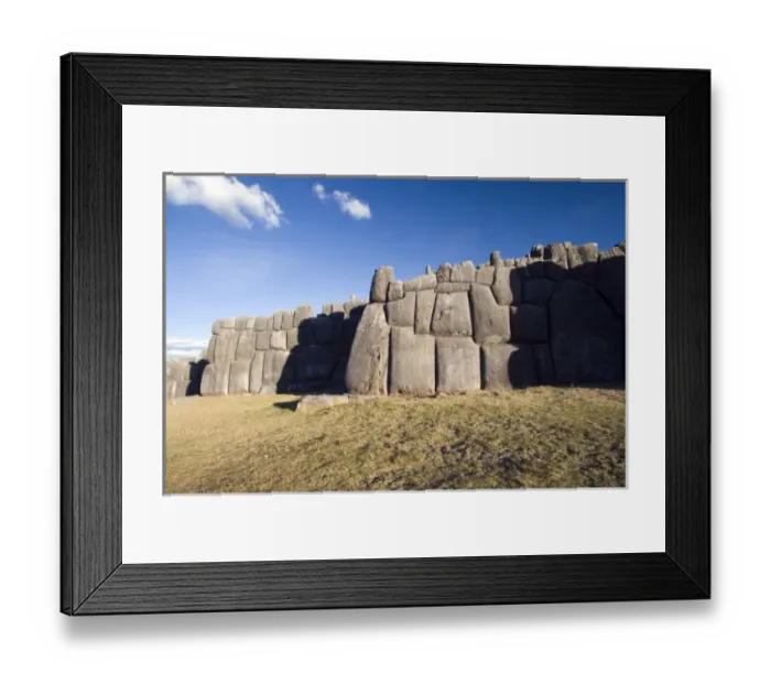 Framed Print : South America - Peru. Inca ruin of both religious and military significance at Sacsayhuaman Framed Print : South America - Peru. Inca ruin of both religious and military significance at Sacsayhuaman