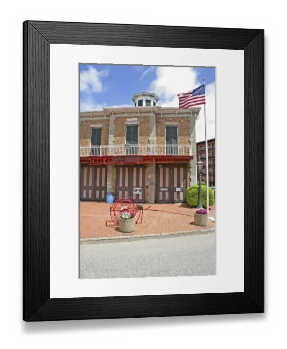 Framed Print : Phoenix Fire Museum Mobile Alabama Framed Print : Phoenix Fire Museum Mobile Alabama