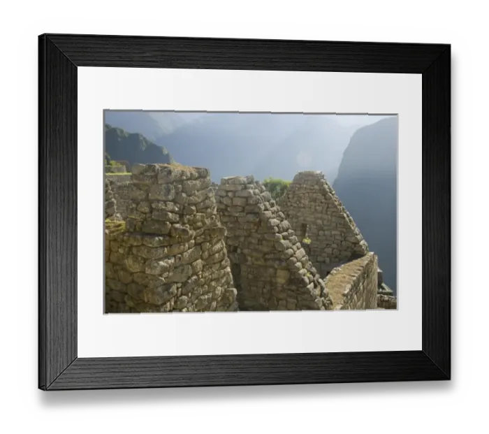 Framed Print : Machu Picchu, ruins of Inca city, Peru Framed Print : Machu Picchu, ruins of Inca city, Peru