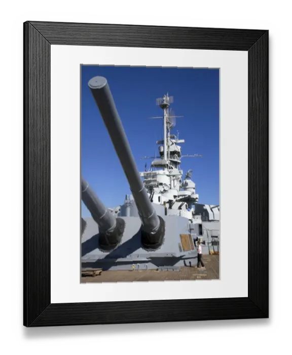 Framed Print : USS Alabama Battleship at Battleship Memorial Park, Mobile, Alabama, USA Framed Print : USS Alabama Battleship at Battleship Memorial Park, Mobile, Alabama, USA