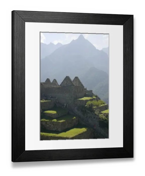 Framed Print : Machu Picchu, ruins of Inca city, Peru Framed Print : Machu Picchu, ruins of Inca city, Peru