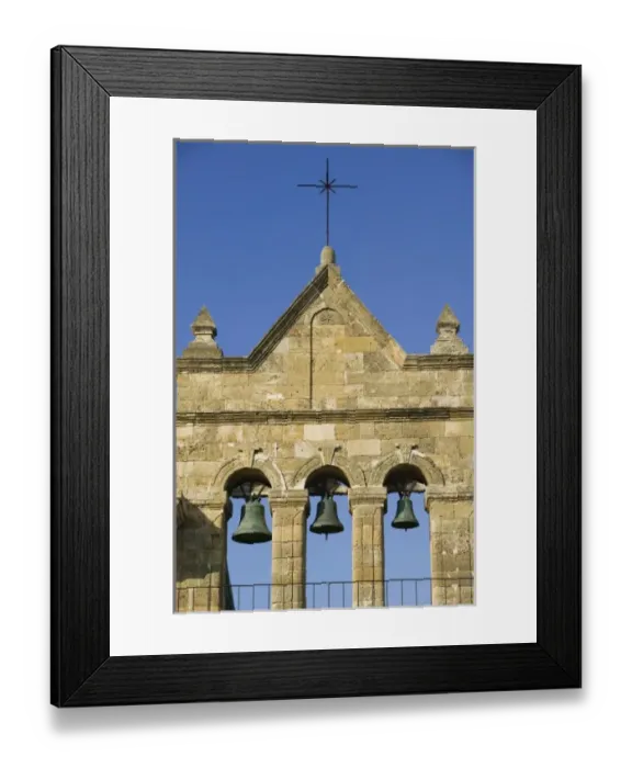 Framed Print : GREECE, Ionian Islands, ZAKYNTHOS: Agios Nikolaos Church Bell Tower