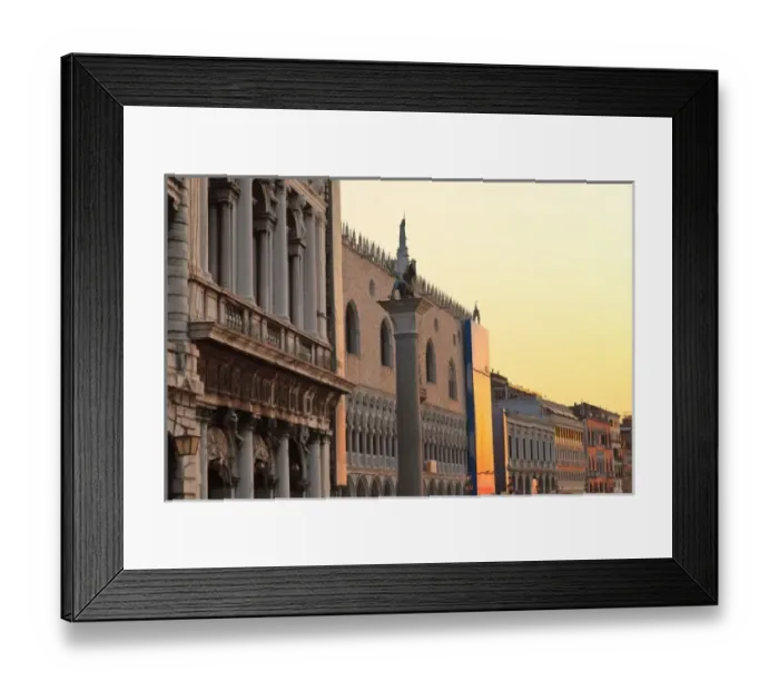 Framed Print : Piazza San Marco (St. Marks Square, Venice, Italy, World Heritage Site Framed Print : Piazza San Marco (St. Marks Square, Venice, Italy, World Heritage Site