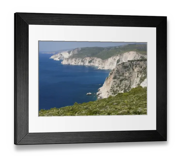 Framed Print : GREECE, Ionian Islands, ZAKYNTHOS, KERI: Cliffs at Cape Keri Framed Print : GREECE, Ionian Islands, ZAKYNTHOS, KERI: Cliffs at Cape Keri