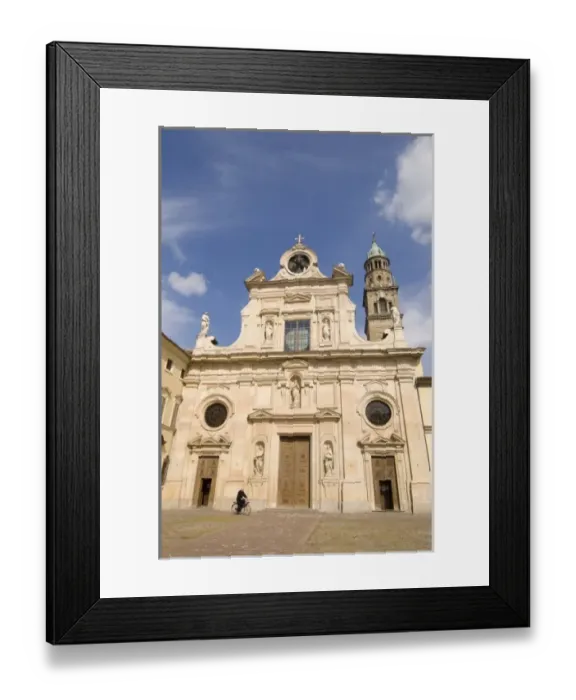 Framed Print : San Giovanni church, Parma, Emilia-Romagna, Italy