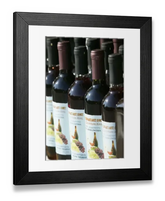 Framed Print : GREECE, Ionian Islands, ZAKYNTHOS, ANAFONITRIA: Zakynthos Wine