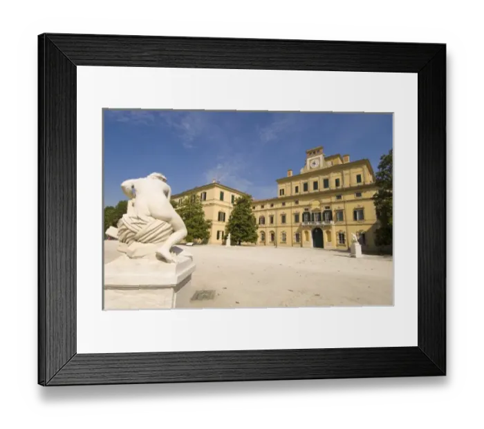 Framed Print : Palazzo Ducale, HQ of European Food Safety Authority, Parma, Emilia-Romagna, Italy