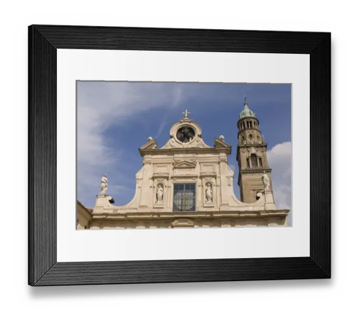 Framed Print : San Giovanni church, Parma, Emilia-Romagna, Italy