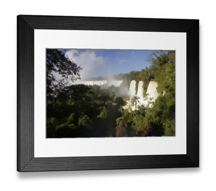 Framed Print : Puerto Iguazu, Argentina. The breathtaking waterfalls of Puerto Iguazu and Foz de Iguazu (Brazil) Framed Print : Puerto Iguazu, Argentina. The breathtaking waterfalls of Puerto Iguazu and Foz de Iguazu (Brazil)