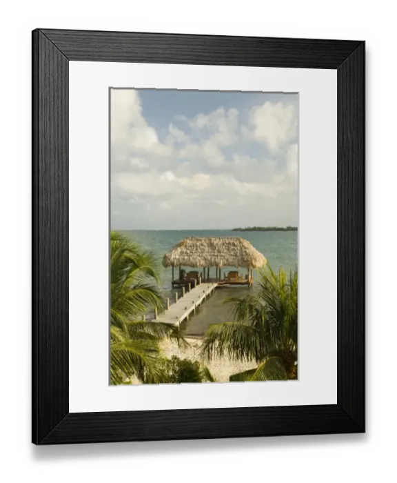 Framed Print : Central America, Belize