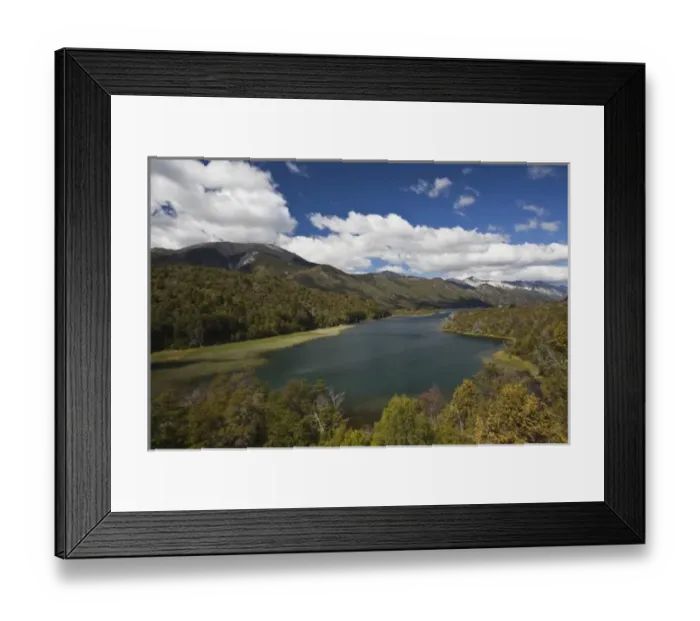 Framed Print : Argentina, Rio Negro Province, Villa Mascardi. Lake Guillelmo Framed Print : Argentina, Rio Negro Province, Villa Mascardi. Lake Guillelmo