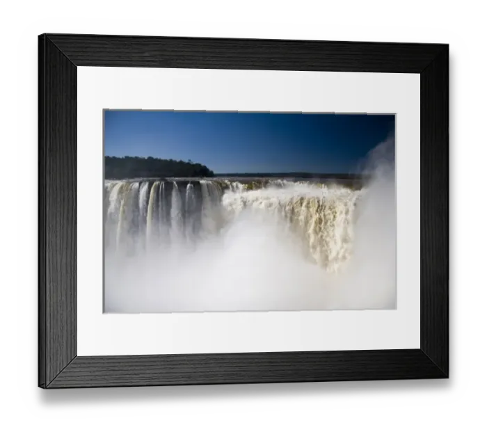 Framed Print : Puerto Iguazu, Argentina. The breathtaking waterfalls of Puerto Iguazu and Foz de Iguazu (Brazil) Framed Print : Puerto Iguazu, Argentina. The breathtaking waterfalls of Puerto Iguazu and Foz de Iguazu (Brazil)
