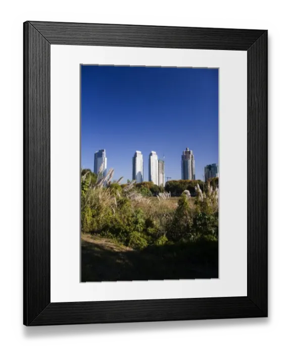 Framed Print : Buenos Aires, Argentina. Downtown Buenos Aires