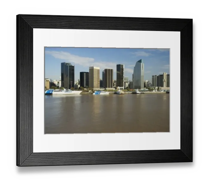 Framed Print : Puerto Madero Waterfront, Buenos Aires, Argentina