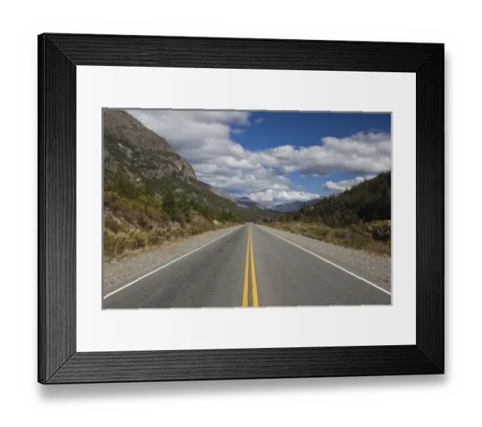 Framed Print : Argentina, Rio Negro Province, El Foyel. RN 40