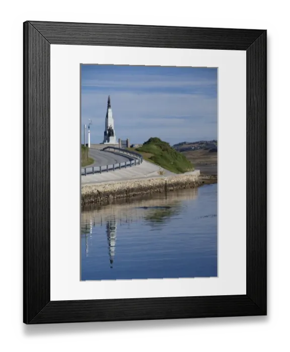 Framed Print : Falkland Island, Stanley (aka Port Stanley). Battle Memorial commemorates Navel action Framed Print : Falkland Island, Stanley (aka Port Stanley). Battle Memorial commemorates Navel action