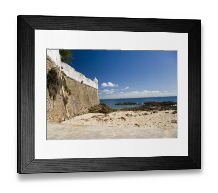 Framed Print : Salvador, Brazil. Porto da Barra... one of the first beaches most people get to know in Salvador
