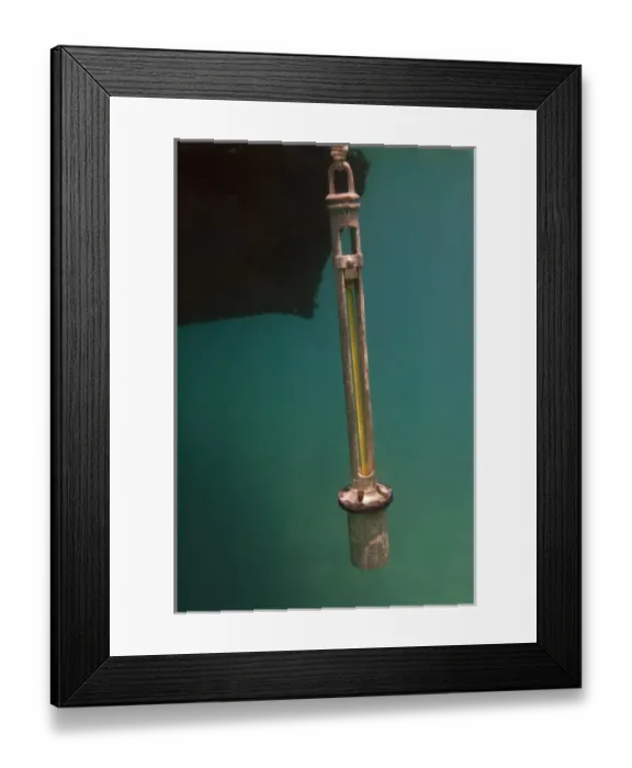Framed Print : Secci disc used to measure water turbidity Galapagos Islands, Ecuador Framed Print : Secci disc used to measure water turbidity Galapagos Islands, Ecuador