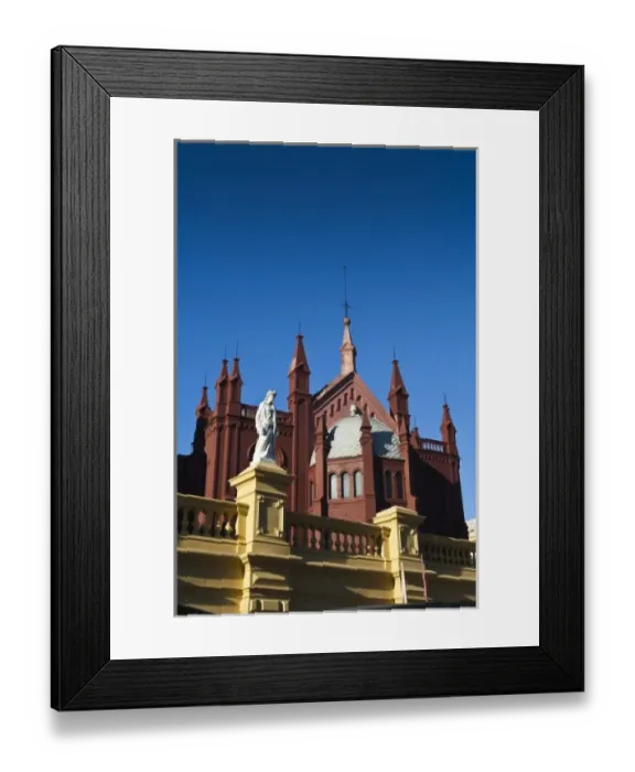 Framed Print : Argentina, Buenos Aires. Recoleta Cultural Center exterior Framed Print : Argentina, Buenos Aires. Recoleta Cultural Center exterior