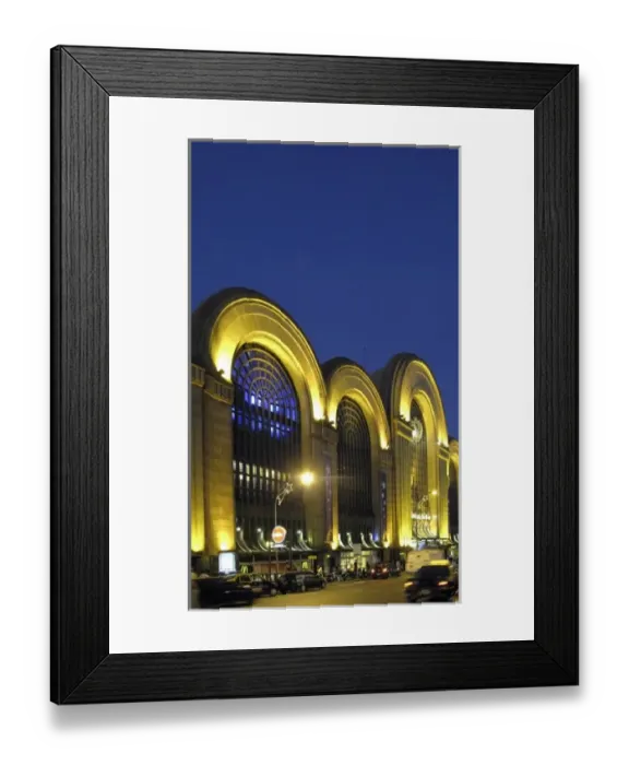 Framed Print : Abasto market, along Avenida Corrientes in Buenos Aires, used to be a wholesale food market