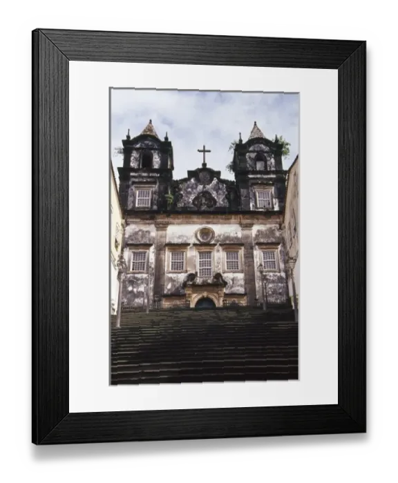 Framed Print : Brazil, Bahia, Salvador, Pelourinho (Historic Center), UNESCO World Heritage Site, Cathedral Framed Print : Brazil, Bahia, Salvador, Pelourinho (Historic Center), UNESCO World Heritage Site, Cathedral