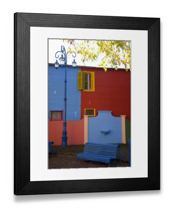 Framed Print : Argentina, Buenos Aires, La Boca. The working mans city hosts the infamous La Boca stadium Framed Print : Argentina, Buenos Aires, La Boca. The working mans city hosts the infamous La Boca stadium