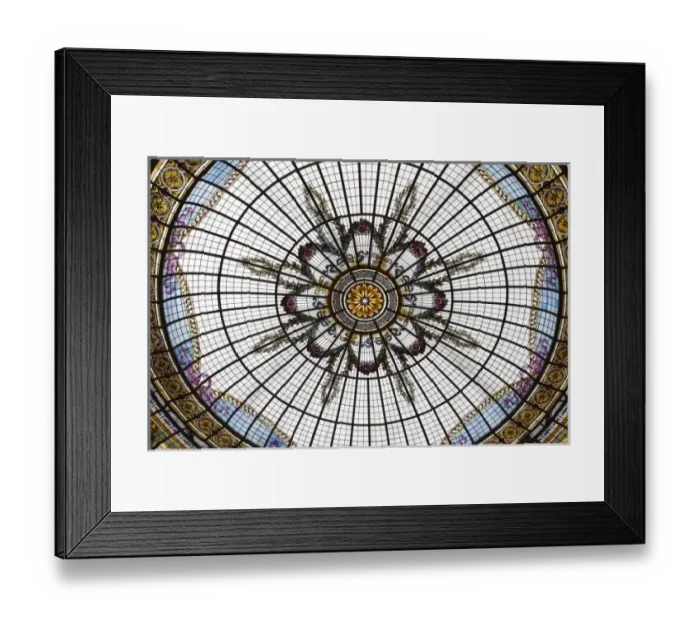 Framed Print : Argentina, Mendoza Province, Mendoza. Ceiling of Pasaje San Martin mall Framed Print : Argentina, Mendoza Province, Mendoza. Ceiling of Pasaje San Martin mall