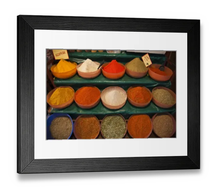 Framed Print : Argentina, Salta Province, Salta. Mercado Central: spices Framed Print : Argentina, Salta Province, Salta. Mercado Central: spices